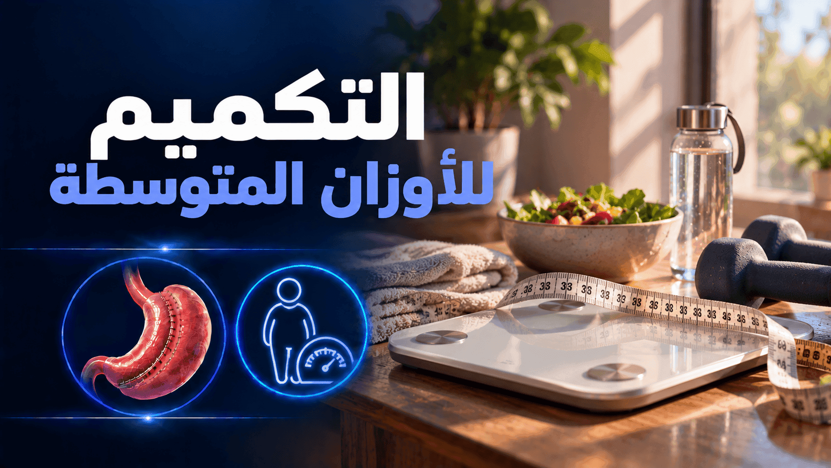 التكميم للأوزان المتوسطة | الشروط والنتائج المتوقعة