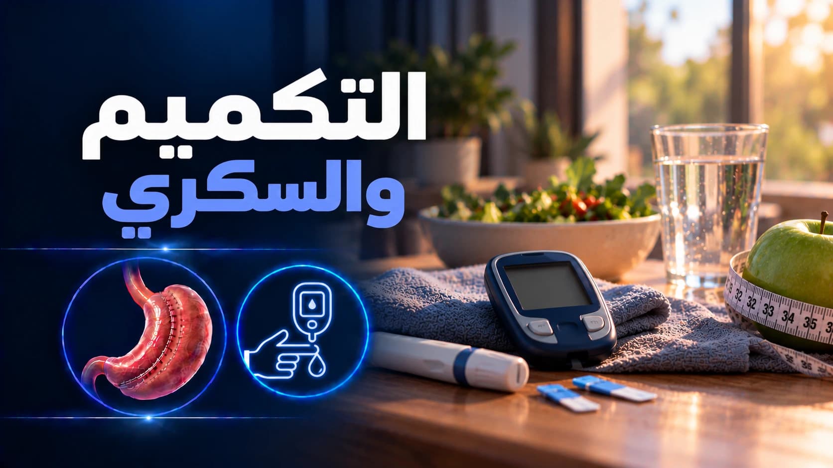 التكميم والسكري | تأثير تكميم المعدة على مستوى السكر