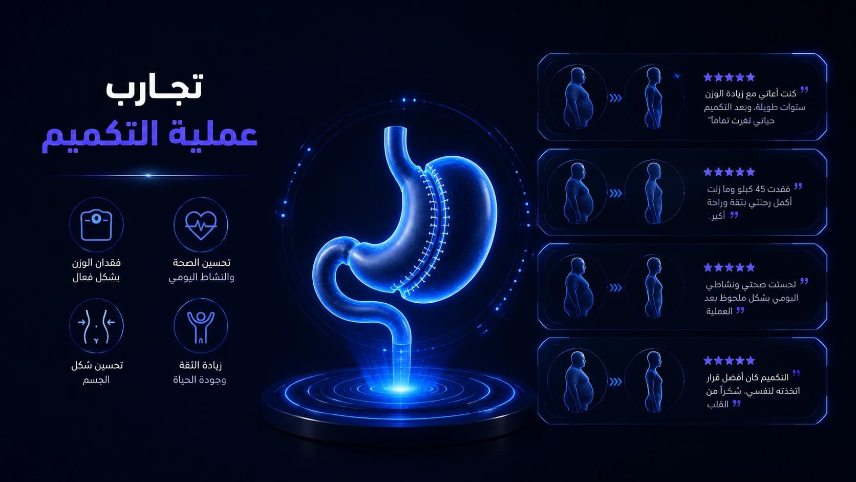 تجارب التكميم | ماذا تتوقع بعد العملية؟