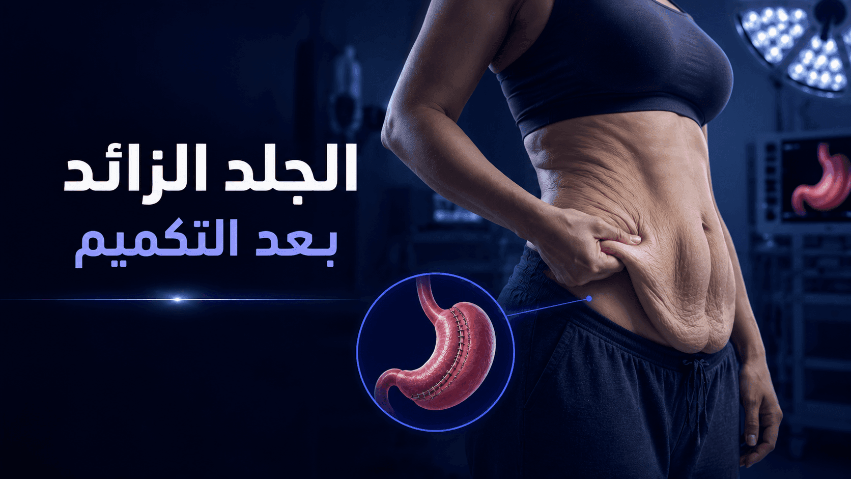 الجلد الزائد بعد التكميم | الأسباب وطرق التخلص منه